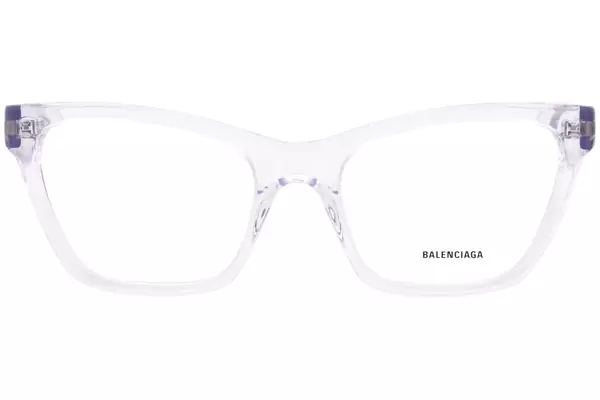  Balenciaga BB0440O Eyeglasses Women's Full Rim Cat Eye 