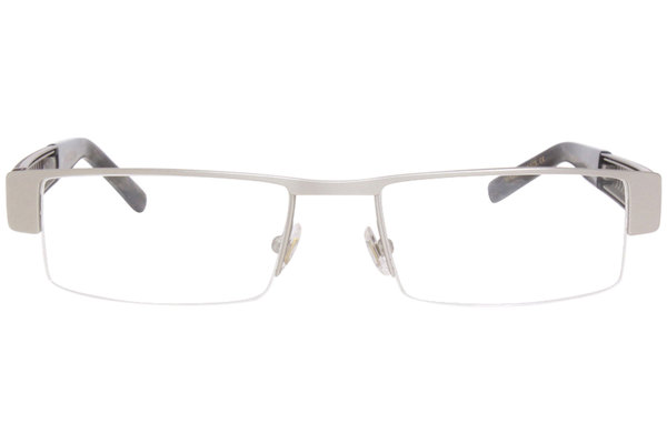  Boucheron BEO-102.03 Reading Glasses Men's Semi Rim Rectangular 