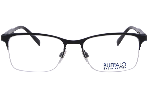  Buffalo By David Bitton BM524 Eyeglasses Men's Semi Rim Rectangle Shape 