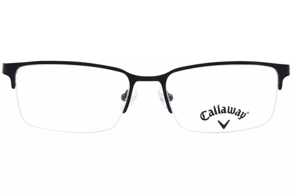  Callaway Fancourt Eyeglasses Men's Semi Rim Rectangle Shape 