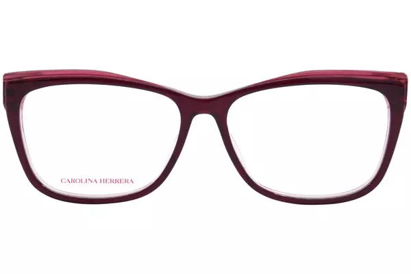  Carolina Herrera HER-0208 Eyeglasses Women's Full Rim Rectangle Shape 