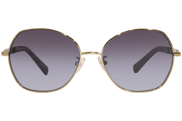  Coach HC7112 Sunglasses Women's Fashion Round 
