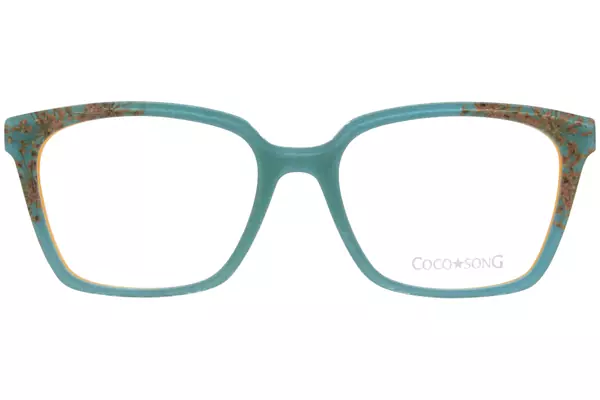  Coco Song Mongolian-Nomad CV307 Eyeglasses Women's Full Rim Square Shape 