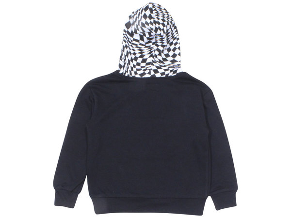  Converse Little/Big Boy's Checker Print Sweatshirt Hoodie Pullover 