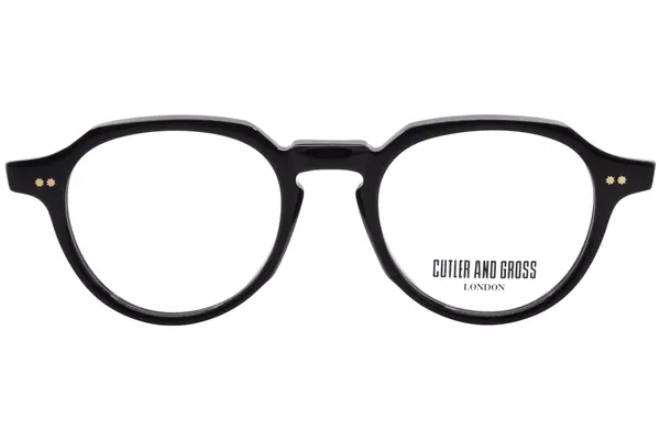  Cutler and Gross CGOPGR06 Eyeglasses Full Rim Oval Shape 