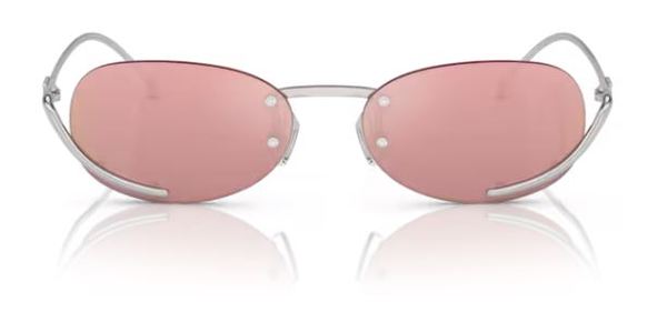  Diesel DL1004 Sunglasses Oval Shape Rimless Style 