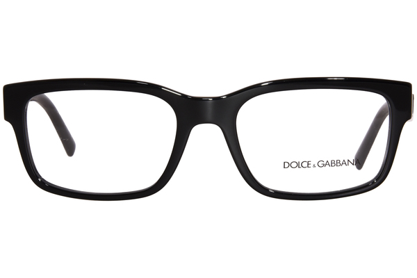  Dolce & Gabbana DG3352 Eyeglasses Men's Rectangle Shape 