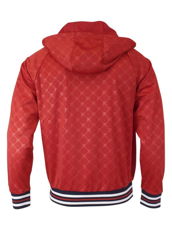 Fila Men's Royce Zip Front Hooded Sweatshirt Track Jacket 