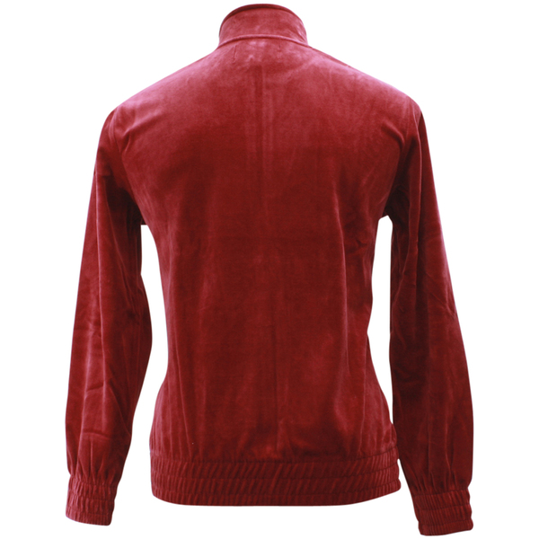  Fila Men's Solid Velour Zip Up Track Jacket 