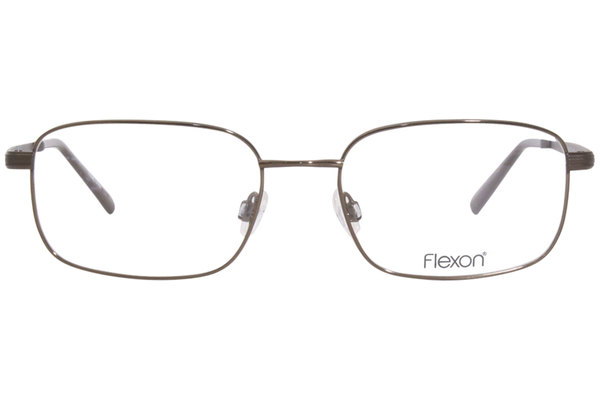  Flexon Collins 600 Eyeglasses Men's Full Rim Rectangle Shape 