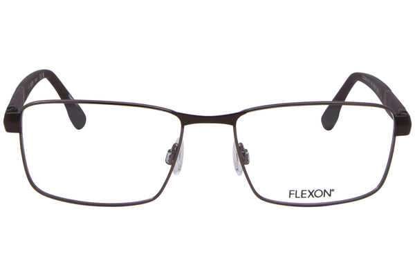  Flexon E1111 Eyeglasses Men's Full Rim Rectangle Shape 