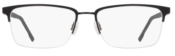  Flexon E1162 Eyeglasses Men's Semi Rim Rectangle Shape 