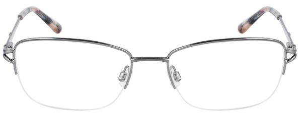  Genesis G5058 Eyeglasses Women's Semi Rim Rectangle Shape 