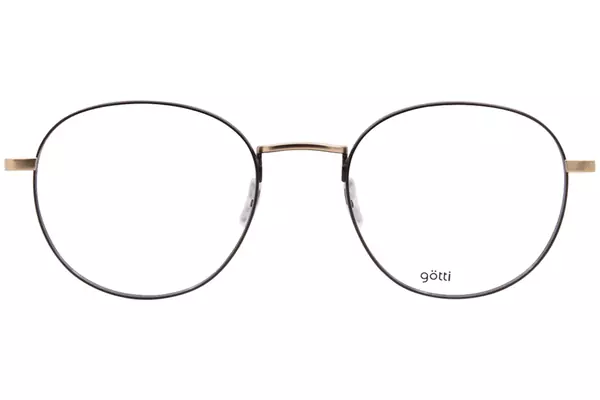  Gotti Dago Eyeglasses Full Rim Round Shape 
