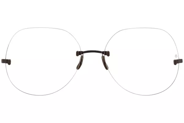  Gotti Prespective FL02 Eyeglasses Rimless Round Shape 