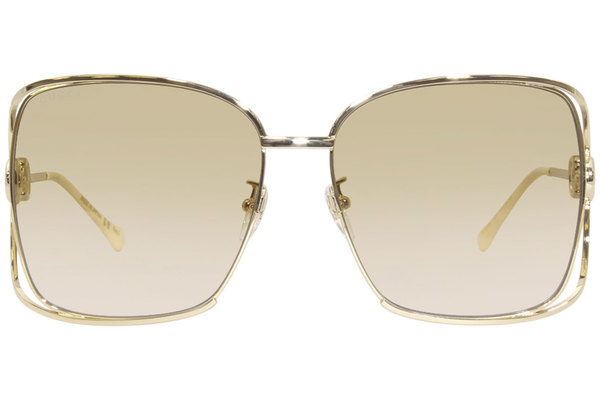  Gucci GG1020S Sunglasses Women's Square Shape 