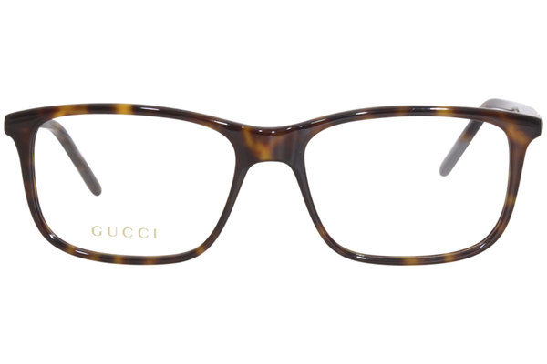  Gucci GG1159O Eyeglasses Men's Full Rim Rectangle Shape 