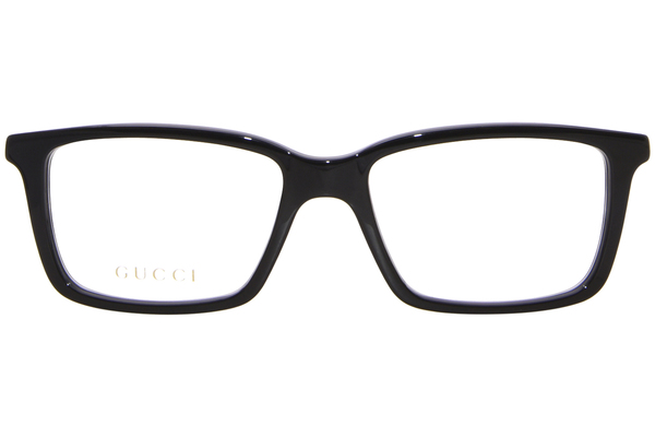  Gucci GG1672O Eyeglasses Men's Full Rim Rectangle Shape 