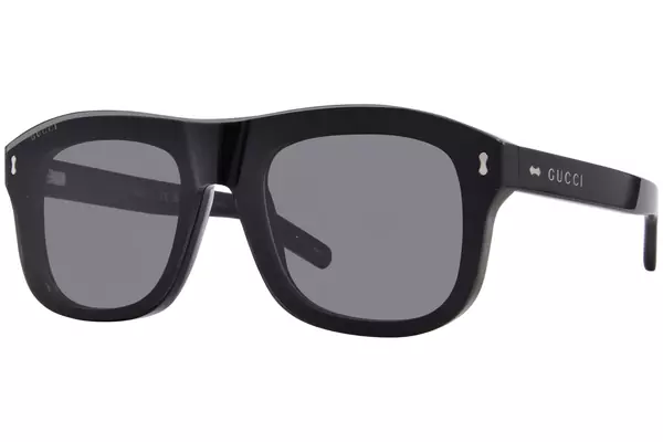  Gucci GG1712S Sunglasses Men's Square Shape w/Clip On 