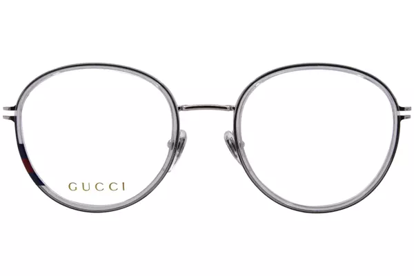  Gucci GG1851O Eyeglasses Women's Full Rim Round Shape 