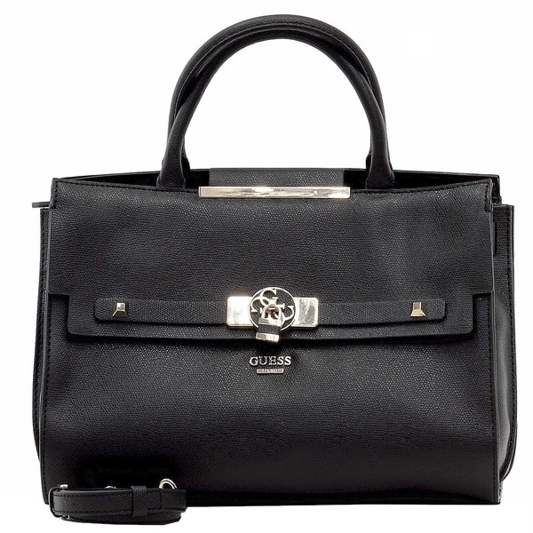  Guess Women's Cynthia Large Structured Satchel Handbag 