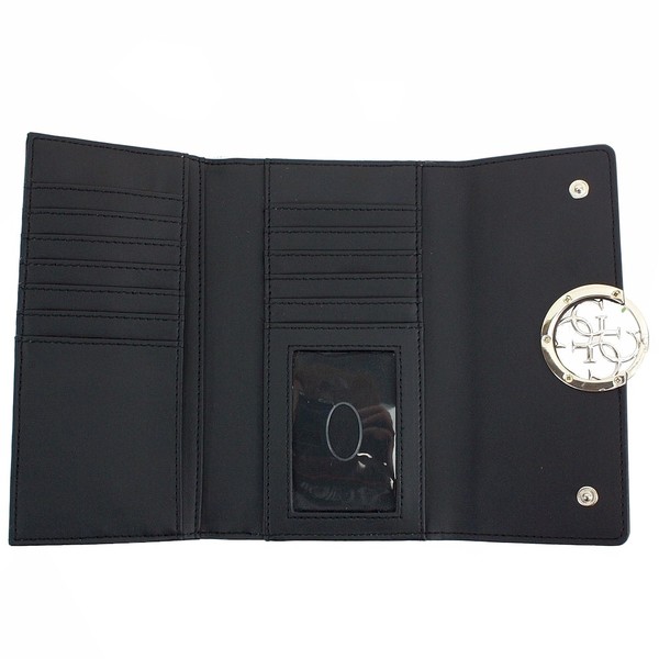  Guess Women's Devyn Clutch Tri-Fold Wallet 