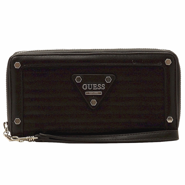  Guess Women's Presley Large Zip Around Clutch Wallet 