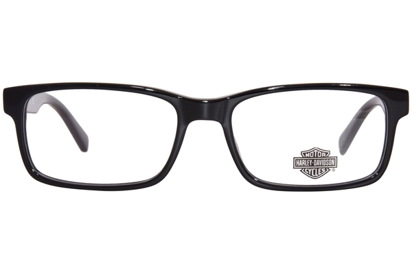  Harley Davidson HD0774 Eyeglasses Men's Full Rim Rectangle Shape 