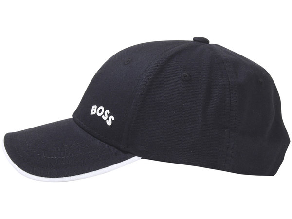  Hugo Boss Men's Cap-Bold-Curved Baseball Cap Logo Strapback Hat (One Size) 