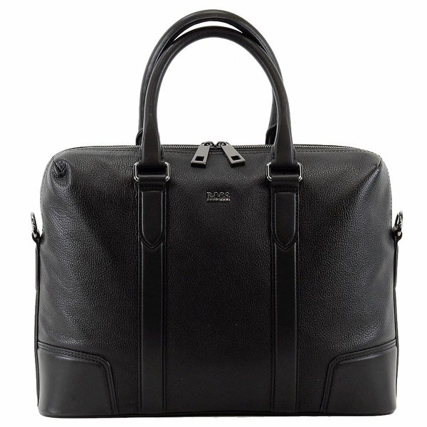  Hugo Boss Men's Masoni Leather Business Work Bag 
