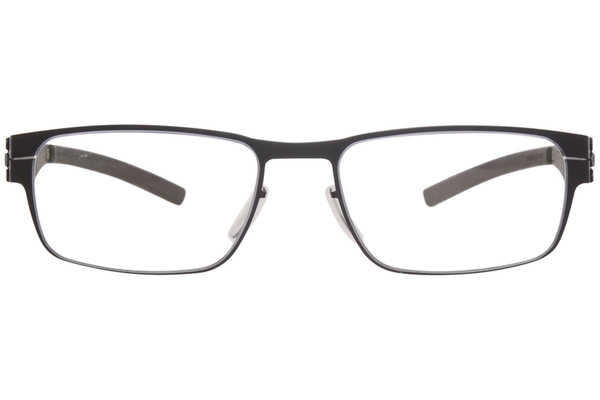  IC! Berlin Rast Eyeglasses Men's Full Rim Rectangle Shape 