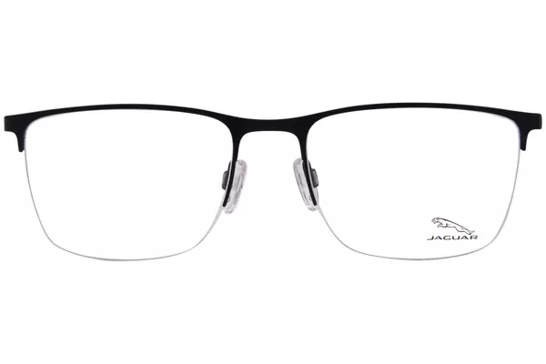  Jaguar 33617 Eyeglasses Men's Semi Rim Square Shape 