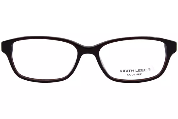  Judith Leiber Couture Tempo Eyeglasses Women's Full Rim Rectangle Shape 