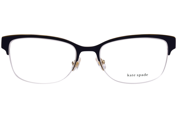  Kate Spade Marjorie Eyeglasses Women's Semi Rim Rectangle Shape 
