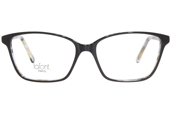  Lafont Paris Delicate Eyeglasses Women's Full Rim Rectangle Shape 