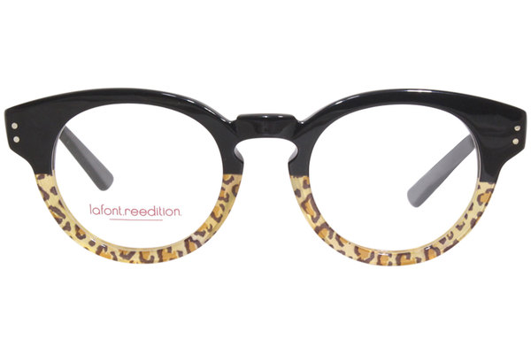  Lafont Paris Grand-Angle Eyeglasses Women's Full Rim Round Shape 