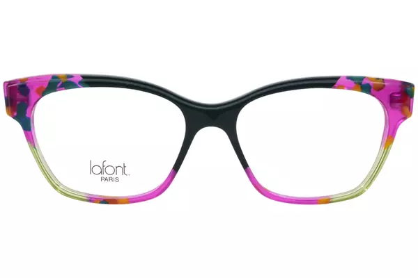  Lafont Paris Sweet Eyeglasses Women's Full Rim Rectangle Shape 