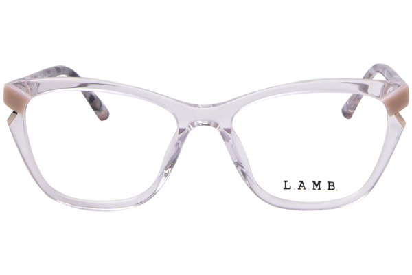  L.A.M.B. LA107 Eyeglasses Women's Full Rim Cat Eye 