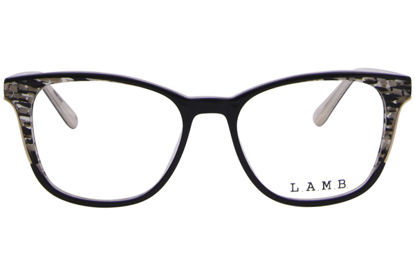  L.A.M.B. LA124 Eyeglasses Women's Full Rim Oval Shape 