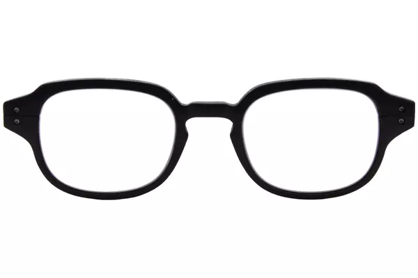  Lucas De Stael Minotaure-Regular-17 Genuine Leather Eyeglasses Full Rim 