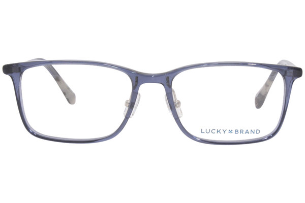  Lucky Brand D410 Eyeglasses Men's Full Rim Rectangular Optical Frame 