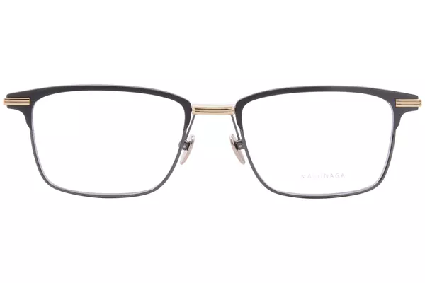  Masunaga Flatiron Eyeglasses Full Rim Rectangle Shape 