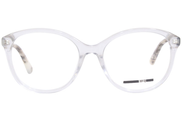  MCQ MQ0275O Eyeglasses Women's Full Rim Round Shape 