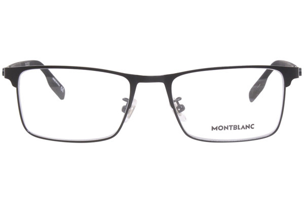  Mont Blanc MB0187O Eyeglasses Men's Full Rim Rectangle Shape 