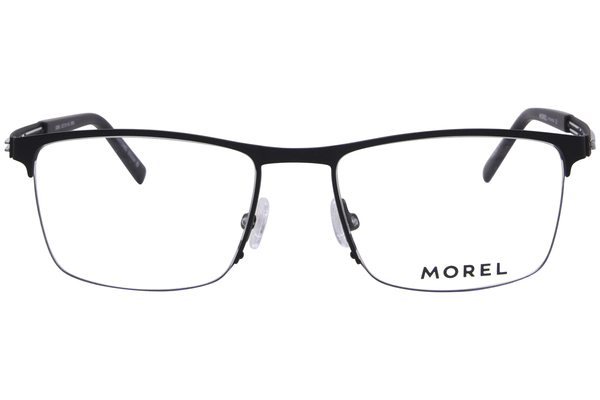  Morel 30280L Eyeglasses Men's Semi Rim Rectangle Shape 