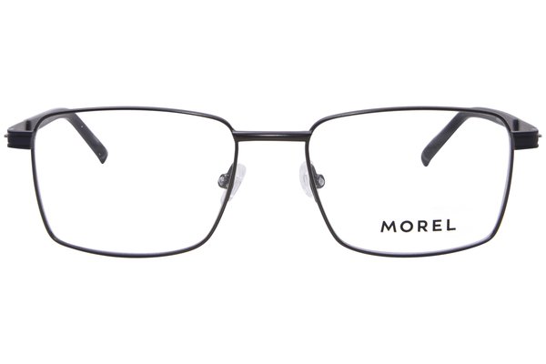  Morel Lowell-1 Eyeglasses Men's Full Rim Rectangle Shape 