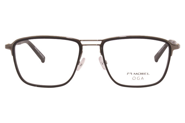  Morel OGA 10125O Eyeglasses Men's Full Rim Rectangular Optical Frame 
