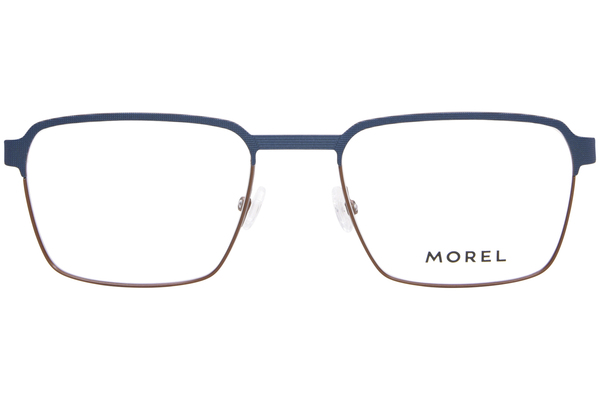  Morel Quark-4 Eyeglasses Men's Full Rim Rectangle Shape 