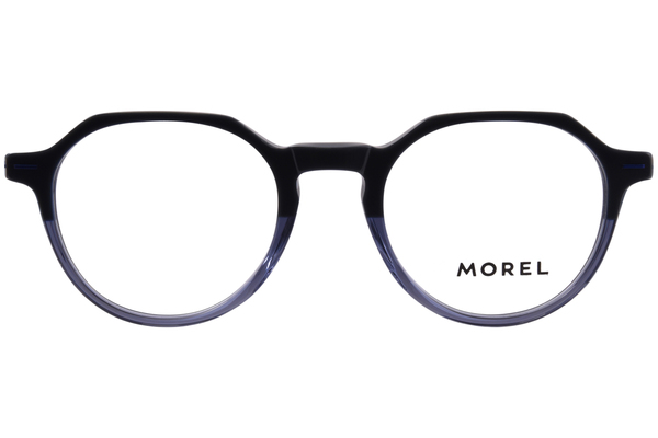  Morel Tesla-1 Eyeglasses Men's Full Rim Round Shape 