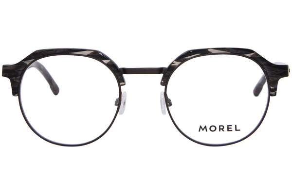  Morel Tinset-2 Eyeglasses Men's Full Rim Round Shape 